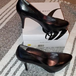 Nine west black heel